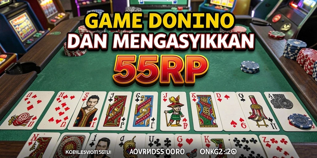 Screenshot gameplay <strong>55RP</strong> yang menampilkan pertandingan seru dalam permainan Domino.