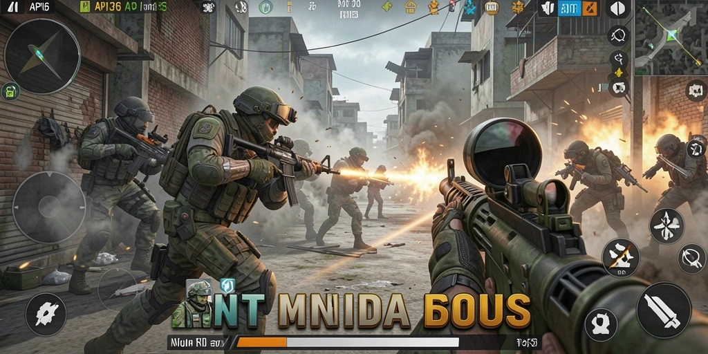 Tampilan aksi menegangkan dari gameplay API36 yang memukau.