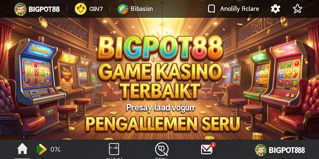 Tangkapan layar dari gameplay BIGPOT88 yang mendebarkan di kasino.
