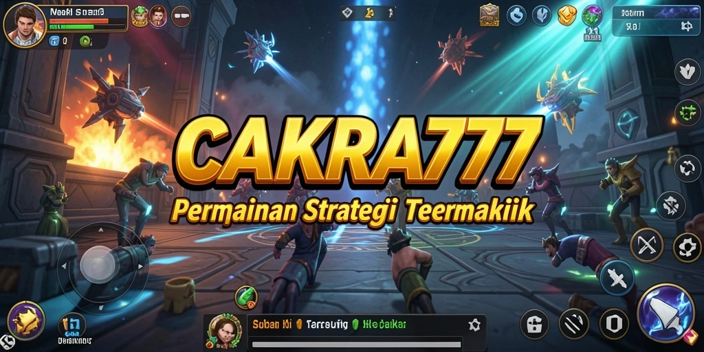 Screenshot utama CAKRA777 menunjukkan intensitas pertempuran strategi yang mendebarkan.