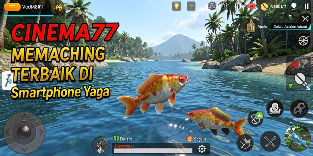 Gameplay seru CINEMA77 dengan berbagai lokasi memancing yang menakjubkan.