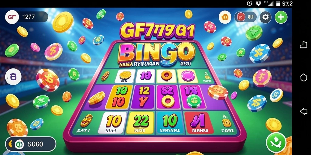 Tampilan gameplay Bingo yang seru dan menarik.