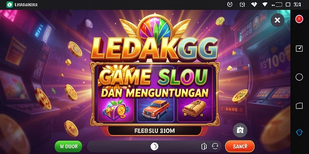 Gameplay LEDAKGG menampilkan putaran slot yang mempesona dan interaktif.