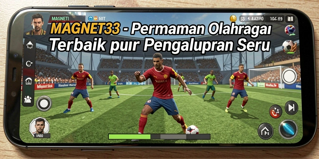 Tampilan menarik dari gameplay MAGNET33 yang penuh aksi olahraga.