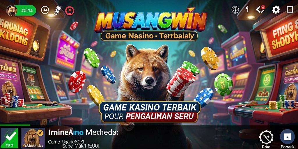 Tampilan gameplay MUSANGWIN yang mengasyikkan dan menegangkan.
