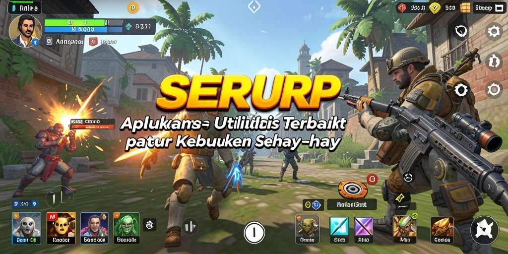 Tampilan antarmuka SERURP yang sederhana dan fungsional.