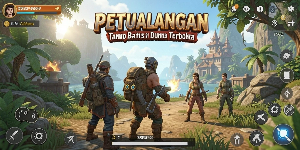 Tampilkan gameplay SR6666 yang menarik dalam dunia terbuka.