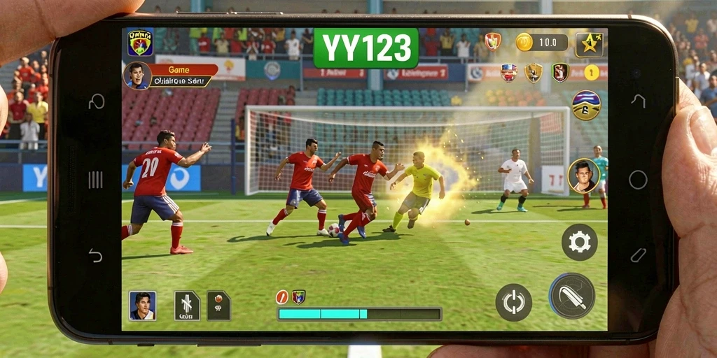 Tampilan gameplay YY123 yang memukau dan penuh aksi dalam dunia olahraga.
